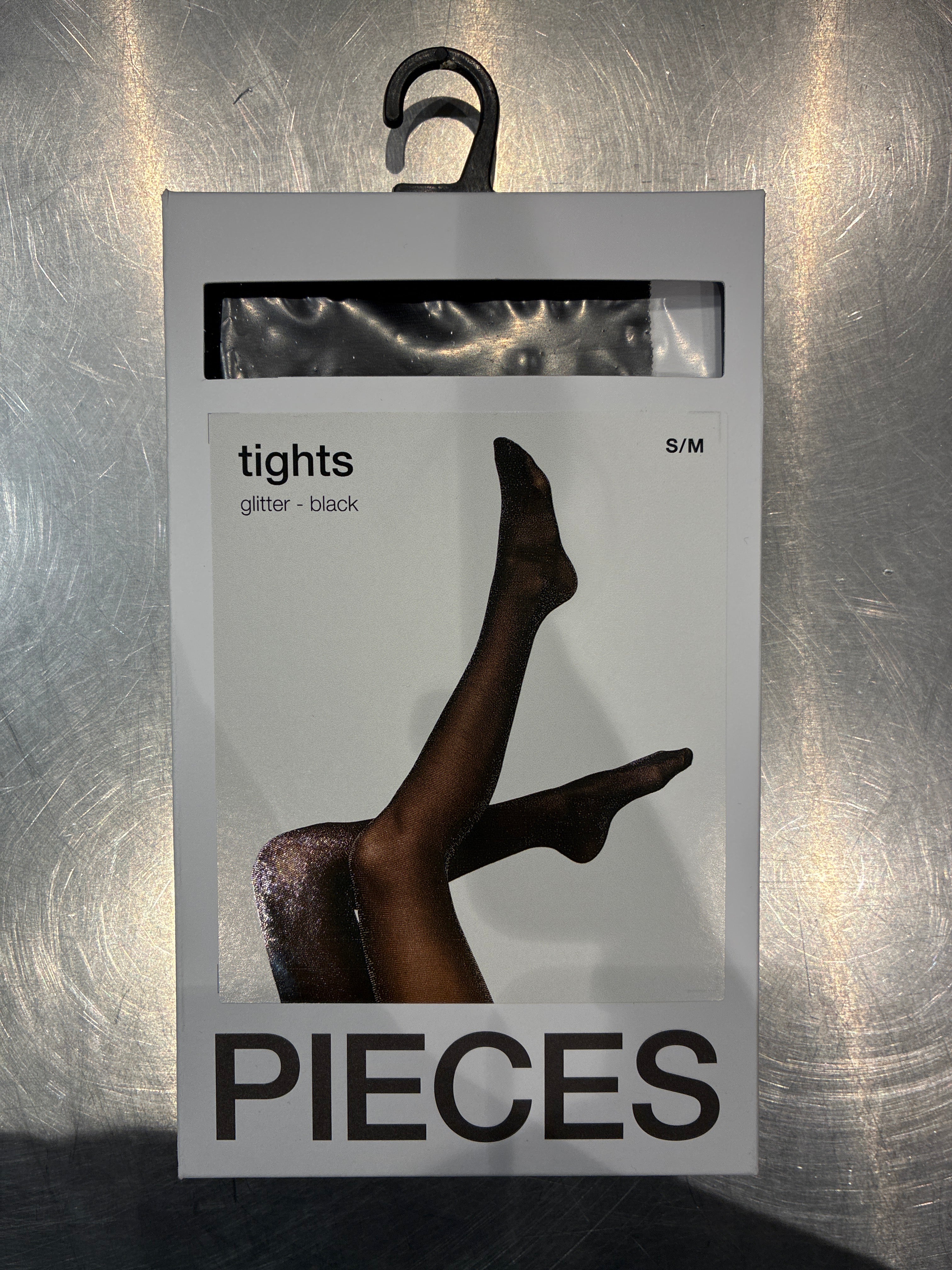 PCMIA Glitter Tights - Black